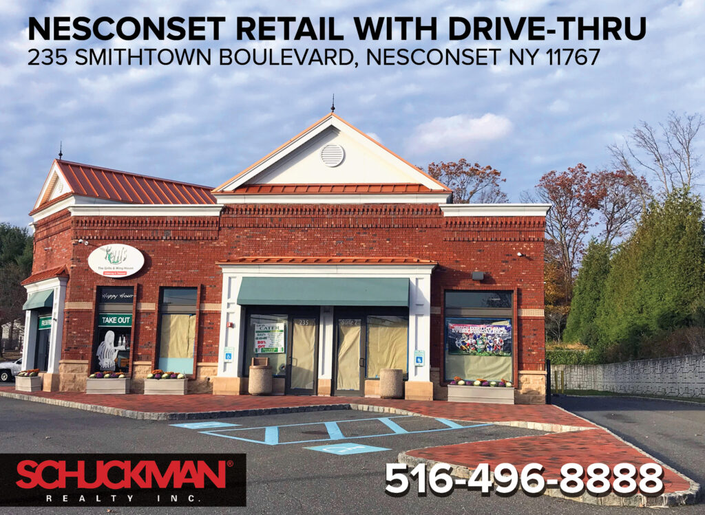 235 Smithtown Blvd - Building with DRIVE THRU for Lease